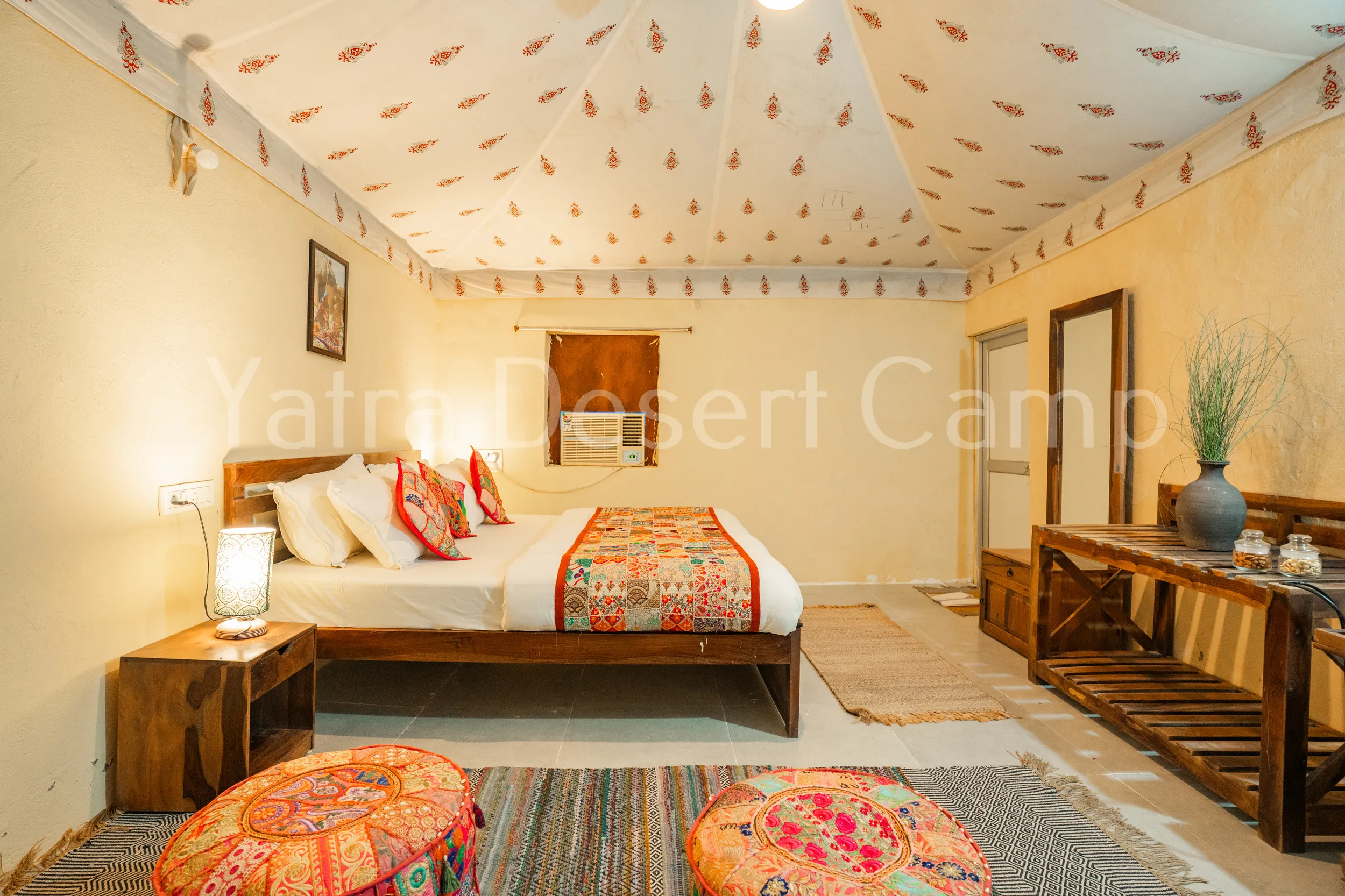 Luxury Tent AC at Yatra Desert Camp